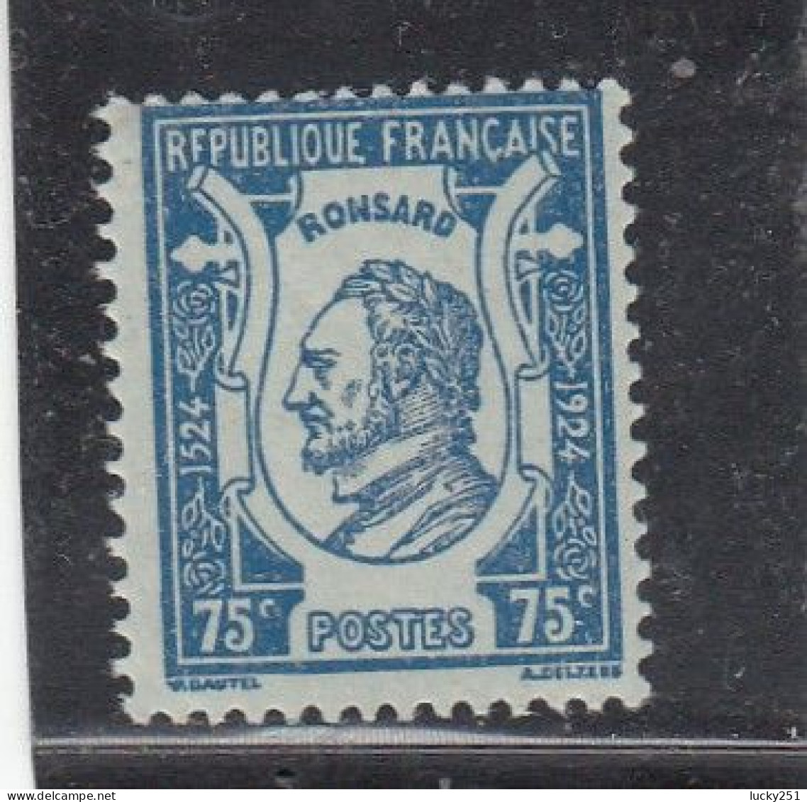 France - Année 1924 - Neuf** - N°YT 209** - Pierre De Ronsard - Neufs