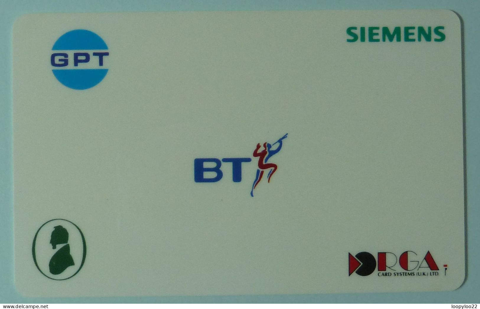 United Kingdom - Smart Card '92 - SMA-002 - GPT Siemens BT - 1200ex - Used - Emissioni Imprese