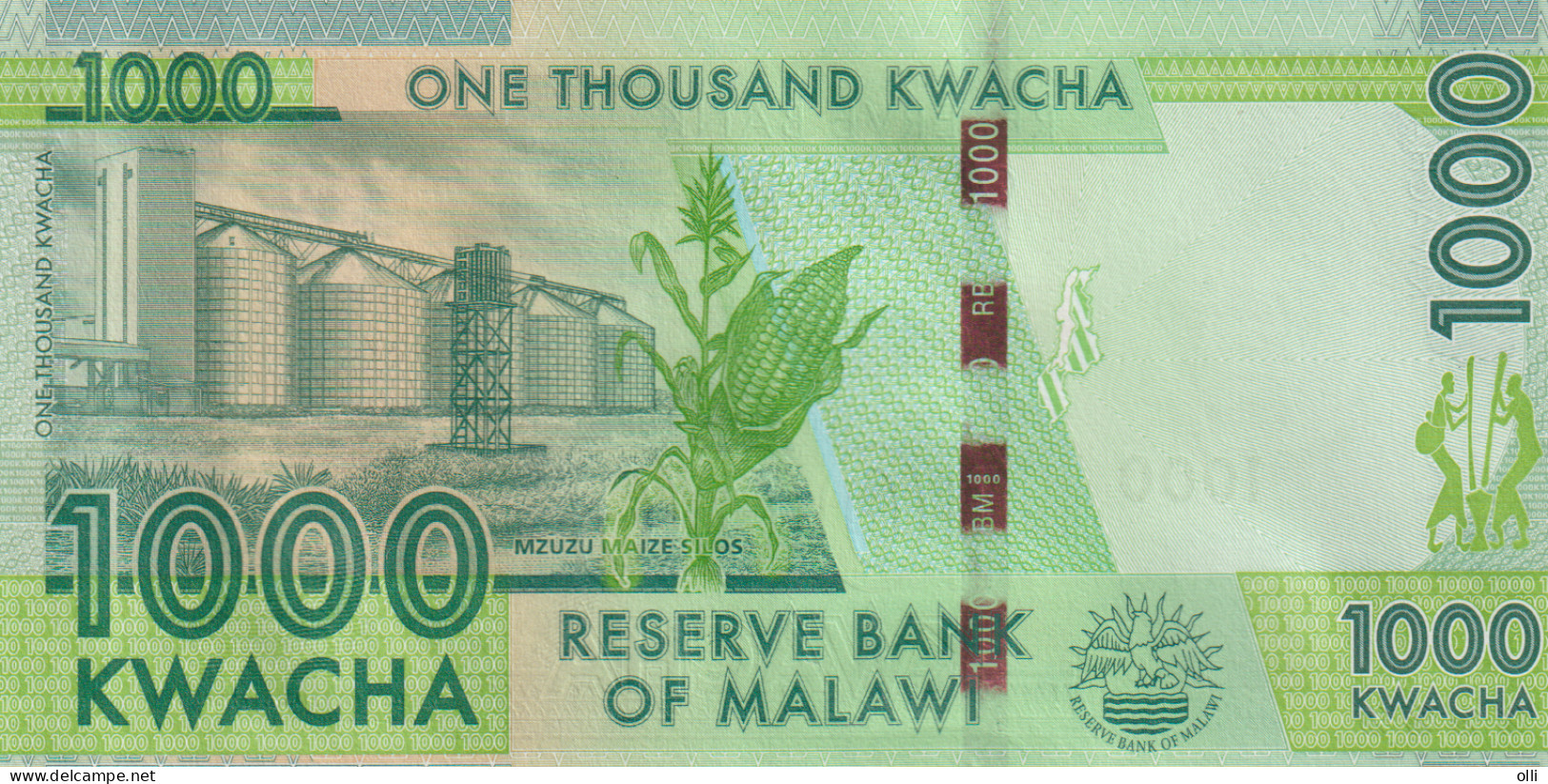 MALAWI - 1000 KWACHA - 2016 - UNC - Malawi