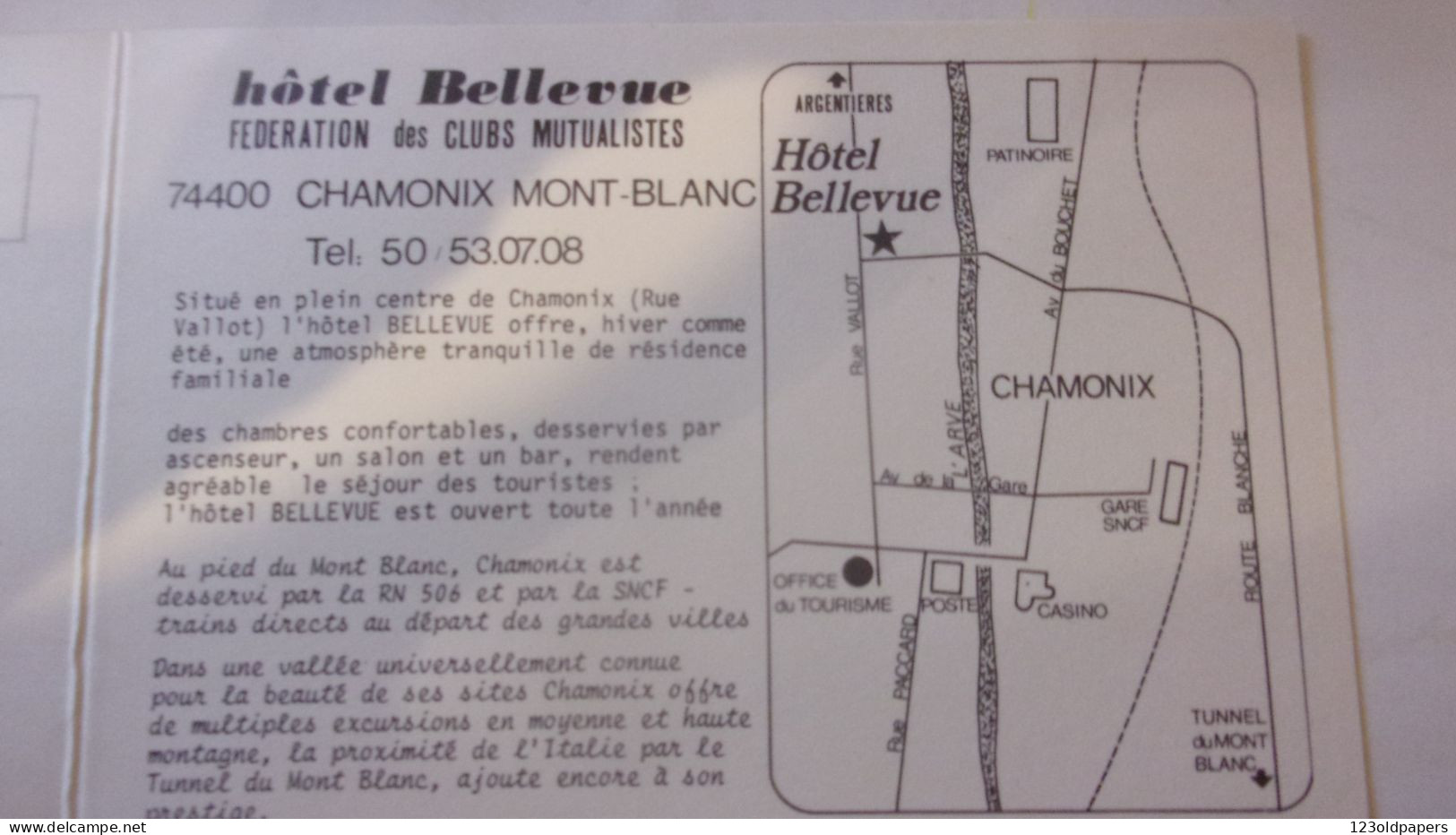 CHAMONIX HOTEL BELLEVUE - Chamonix-Mont-Blanc