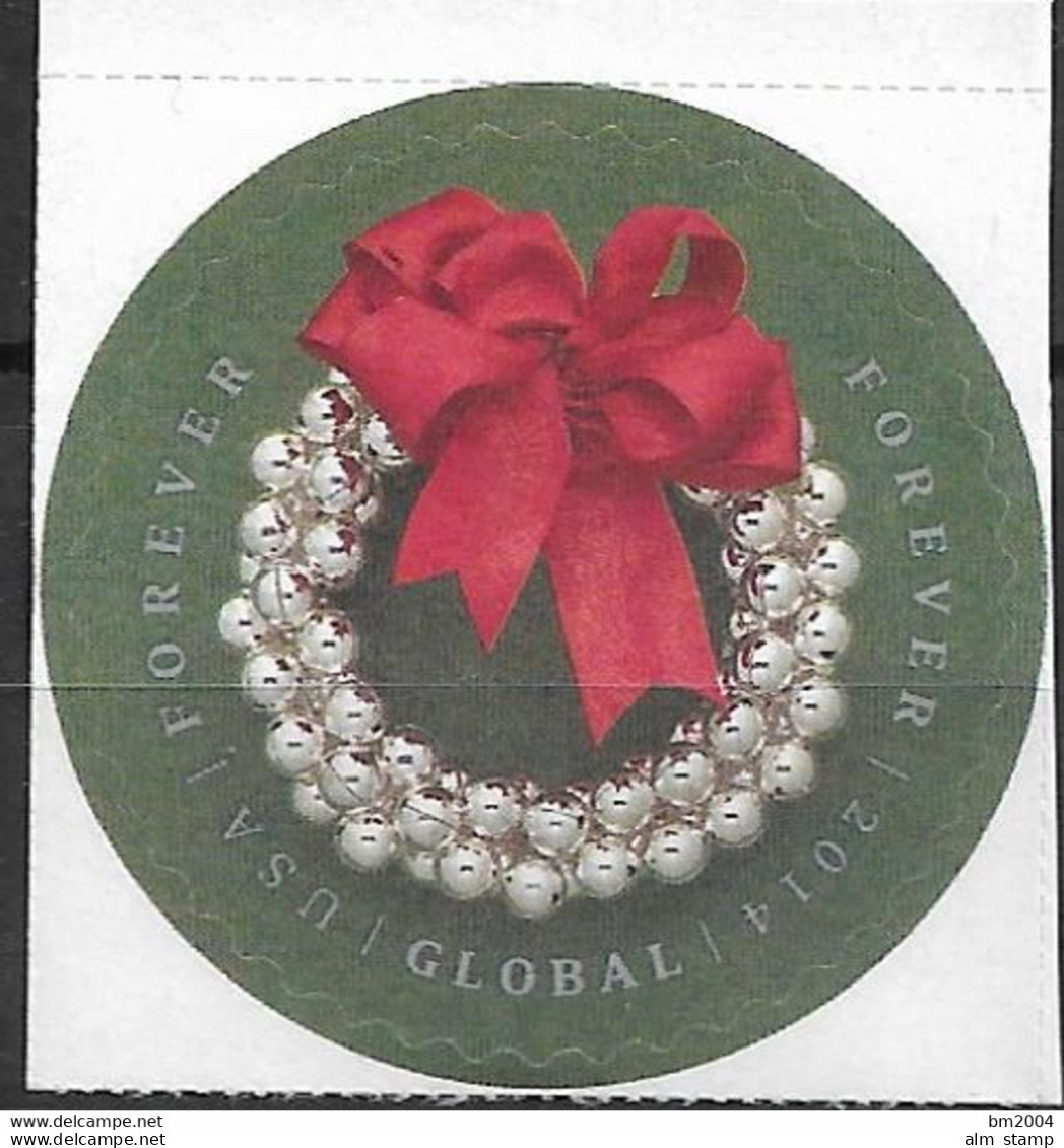 2014 USA Mi. 5131 BA  **MNH  Weihnachten. - Unused Stamps