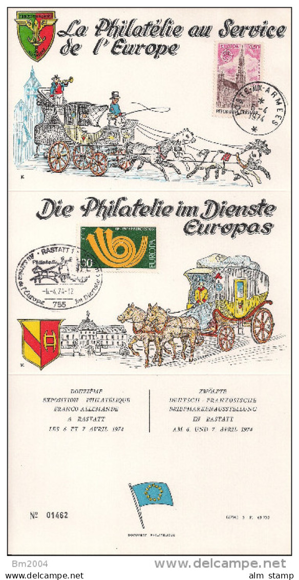 1975 Dreizehnte    Französisch-deutsche Briefmarkenausstellung In Baden - Baden - 1975