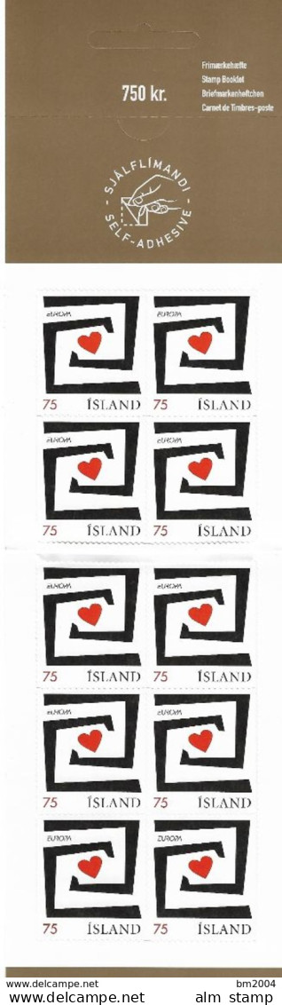 2006 Island Booklet   MI. 1133-4** MNH Europa: Integration - Booklets