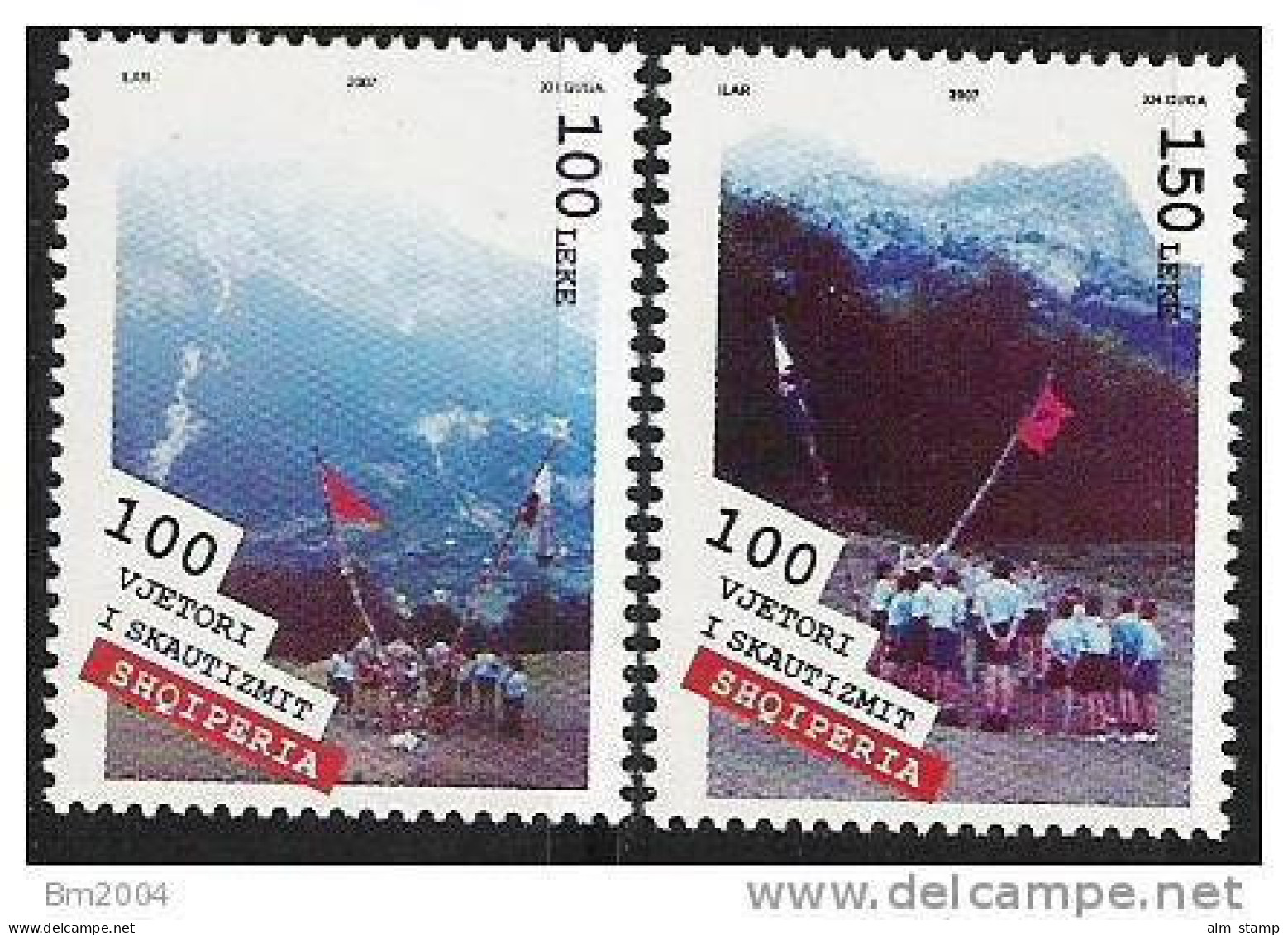 2007 Albanien Mi. 3145-6**MNH  Europa - 2007