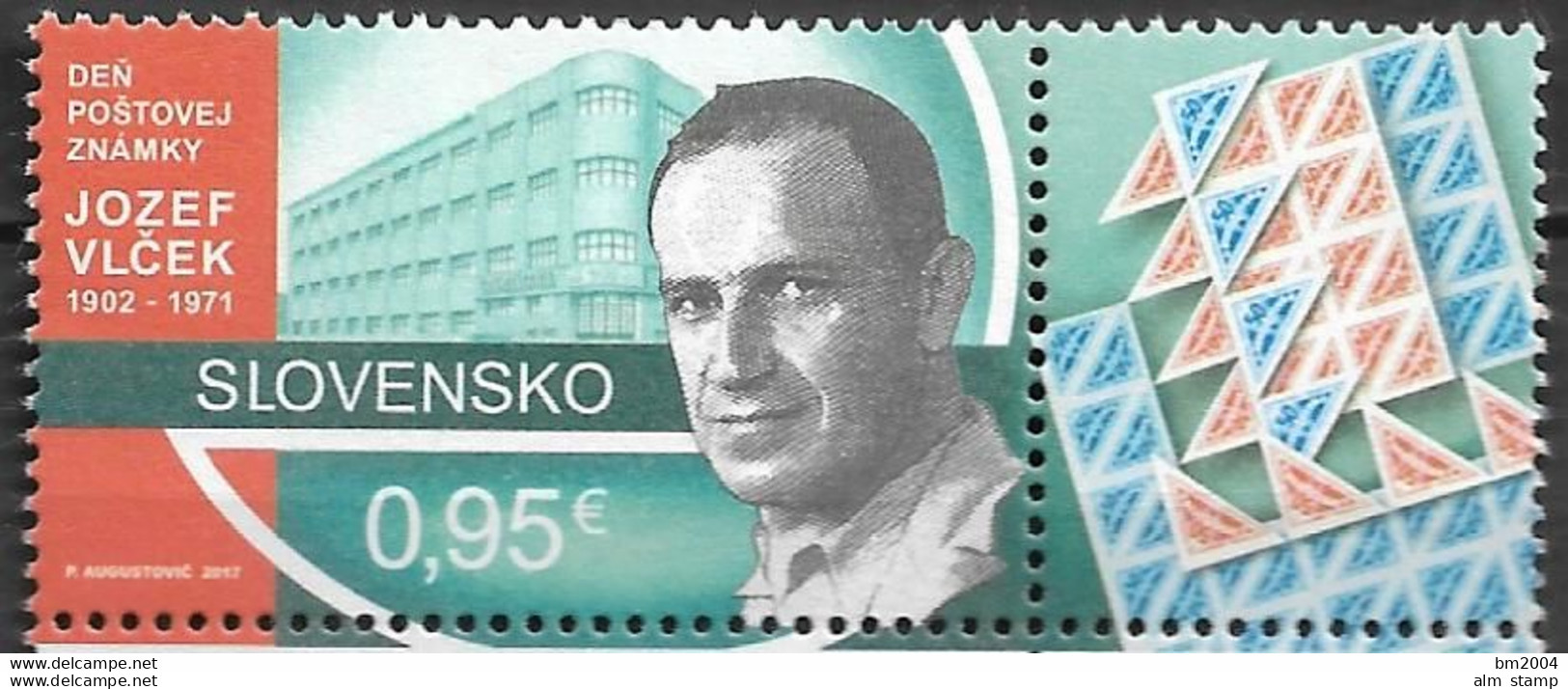 2017 Slowakei Mi. 833 **MNH   Tag Der Briefmarke - Neufs
