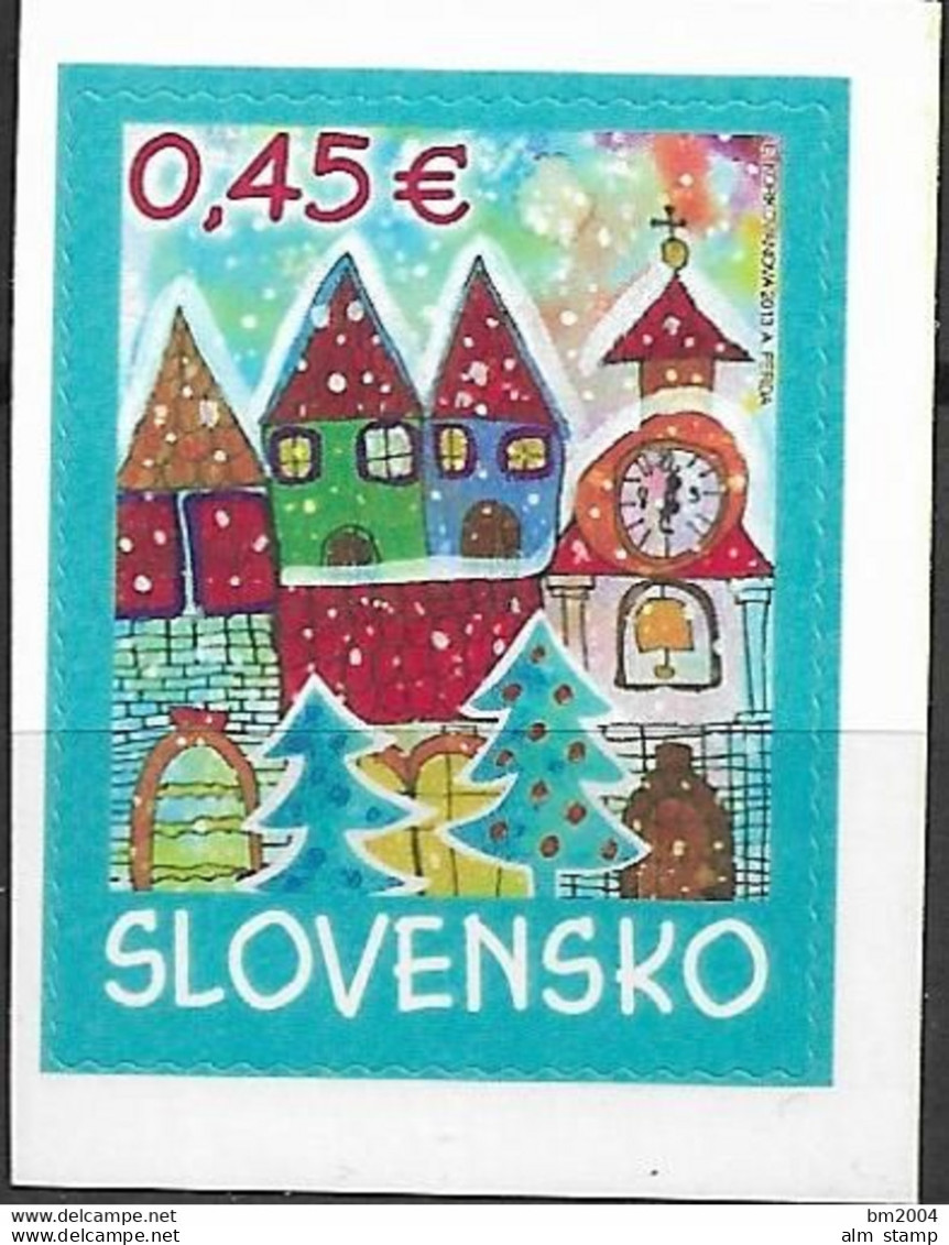 2013 Slowakei Mi. 721 **MNH  . Weihnachten - Ungebraucht