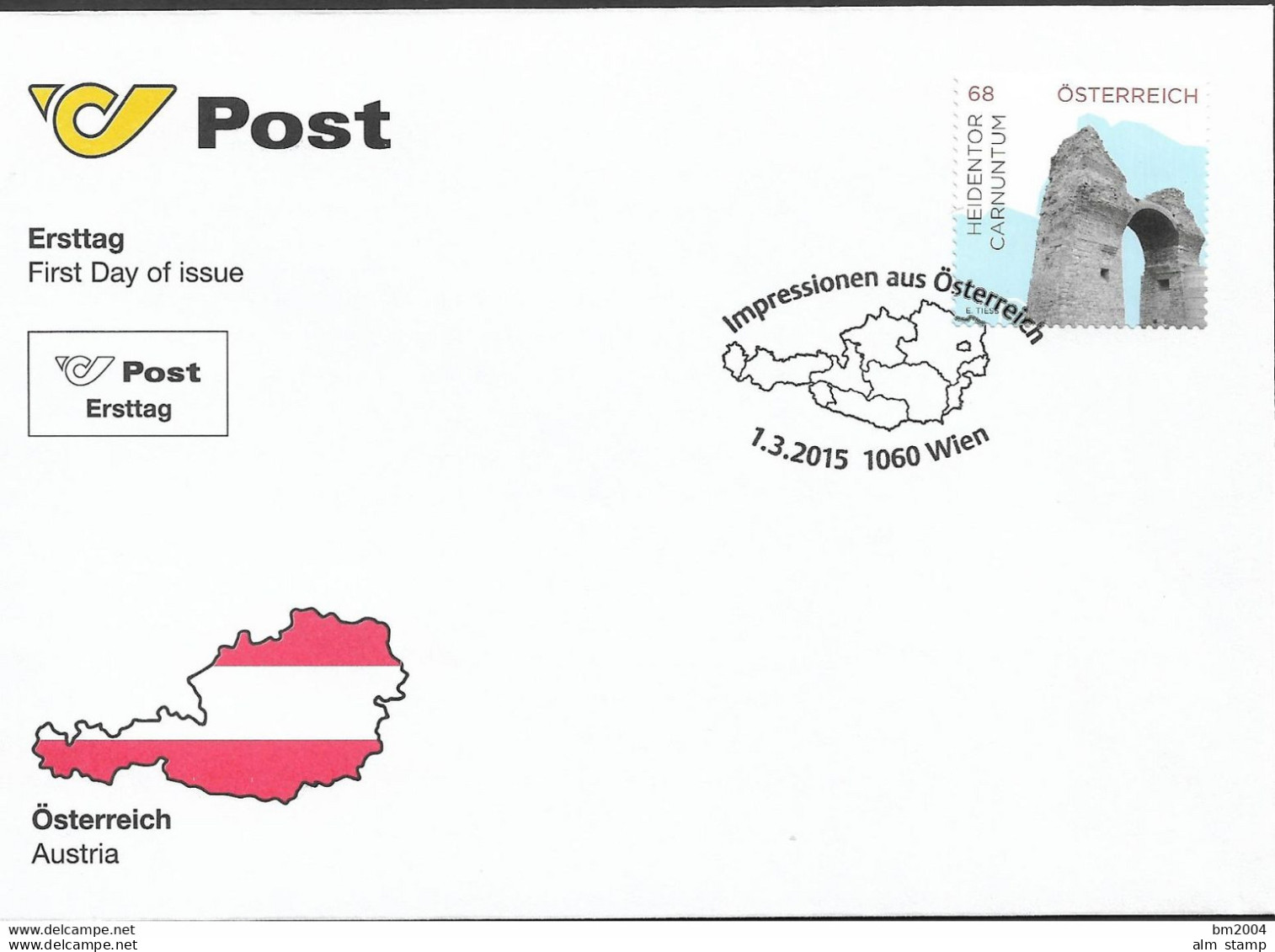 2015 Austria Österreich Mi. 3191-3198 FDC  Impressionen Aus Österreich.  Aus Markenheften - FDC