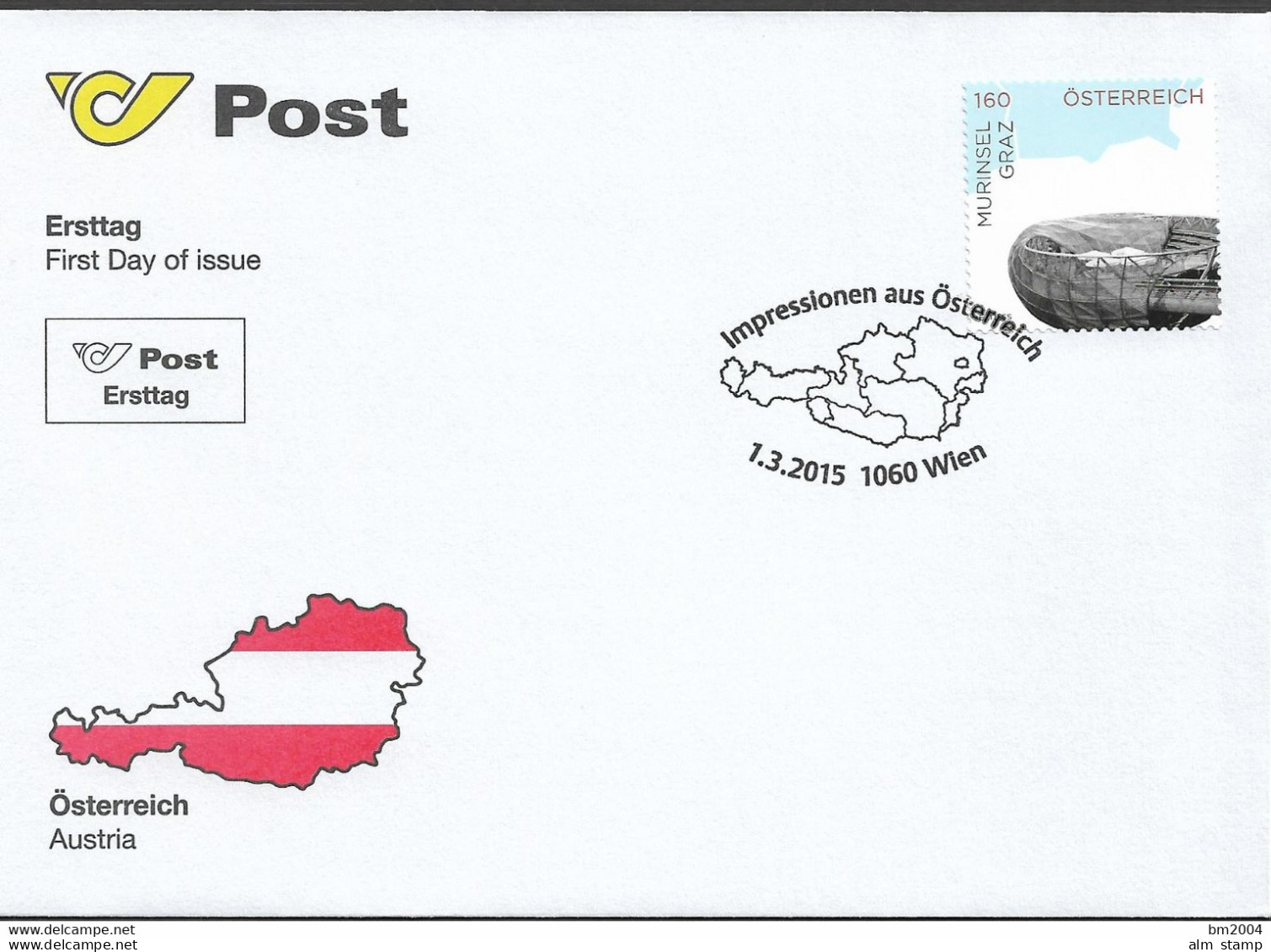 2015 Austria Österreich Mi. 3191-3198 FDC  Impressionen aus Österreich.  aus Markenheften