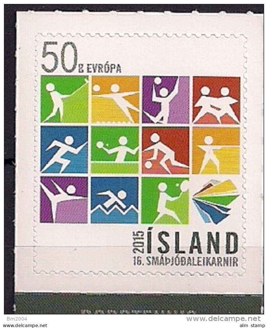 2015 Island Mi. 1464 **MNH 16. Spiele Der Kleinen Staaten Von Europa, Reykjavík. - Ungebraucht