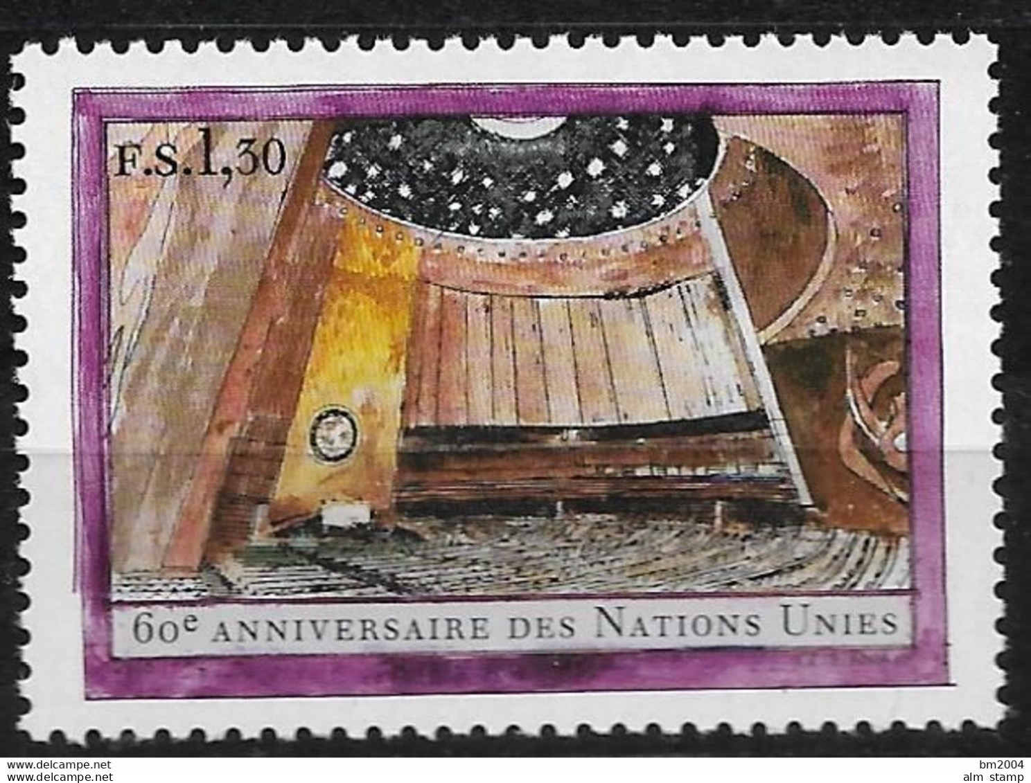 2005 UNO  Genf    Mi.  508 **MNH    60 Jahre Vereinte Nationen - Ungebraucht