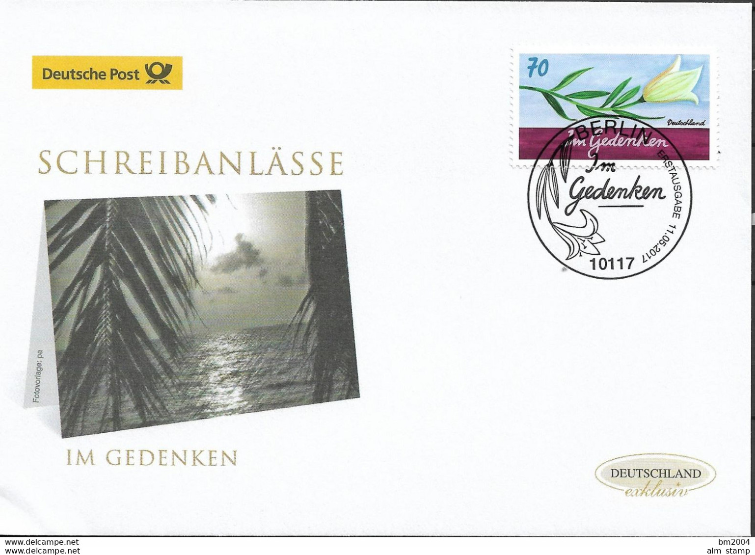 2017 Deutschland  Allem. Fed. Germany   Mi. 3305-6 FDC Schreibanlässe - 2011-…