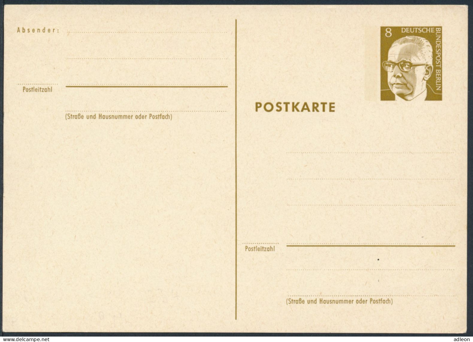 Berlin - Entier Postal / W-Berlin - Poskarte P 80 ** - Postcards - Mint