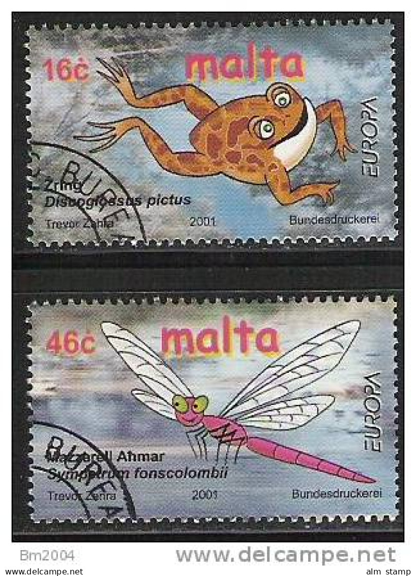 2001 Malta Mi. 1170-1 Used  Europa - 2001