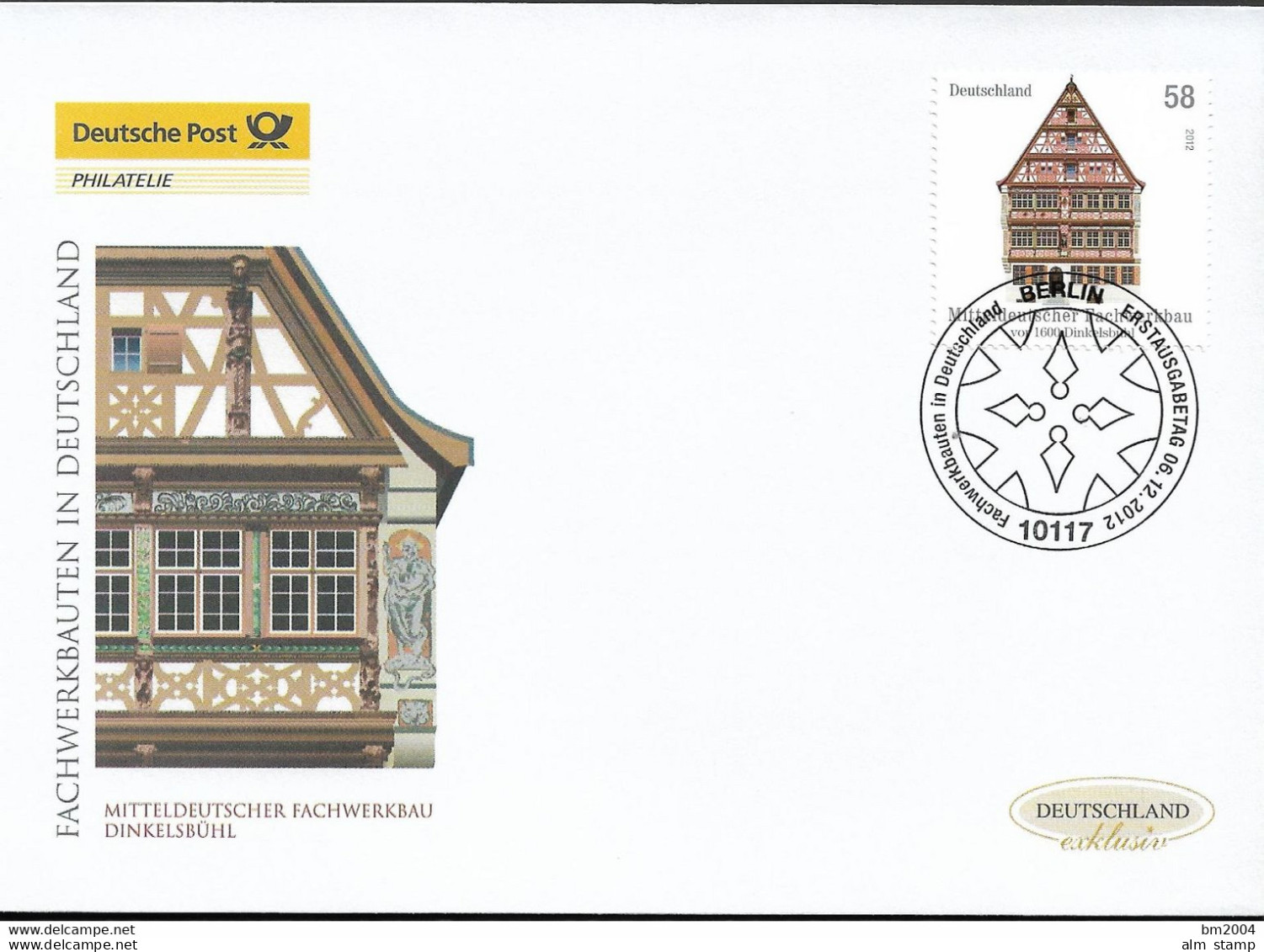 2012 Deutschland  Allem. Fed. Germany  Mi. 2970 FDC  Fachwerkbauten In Deutschland - 2011-…