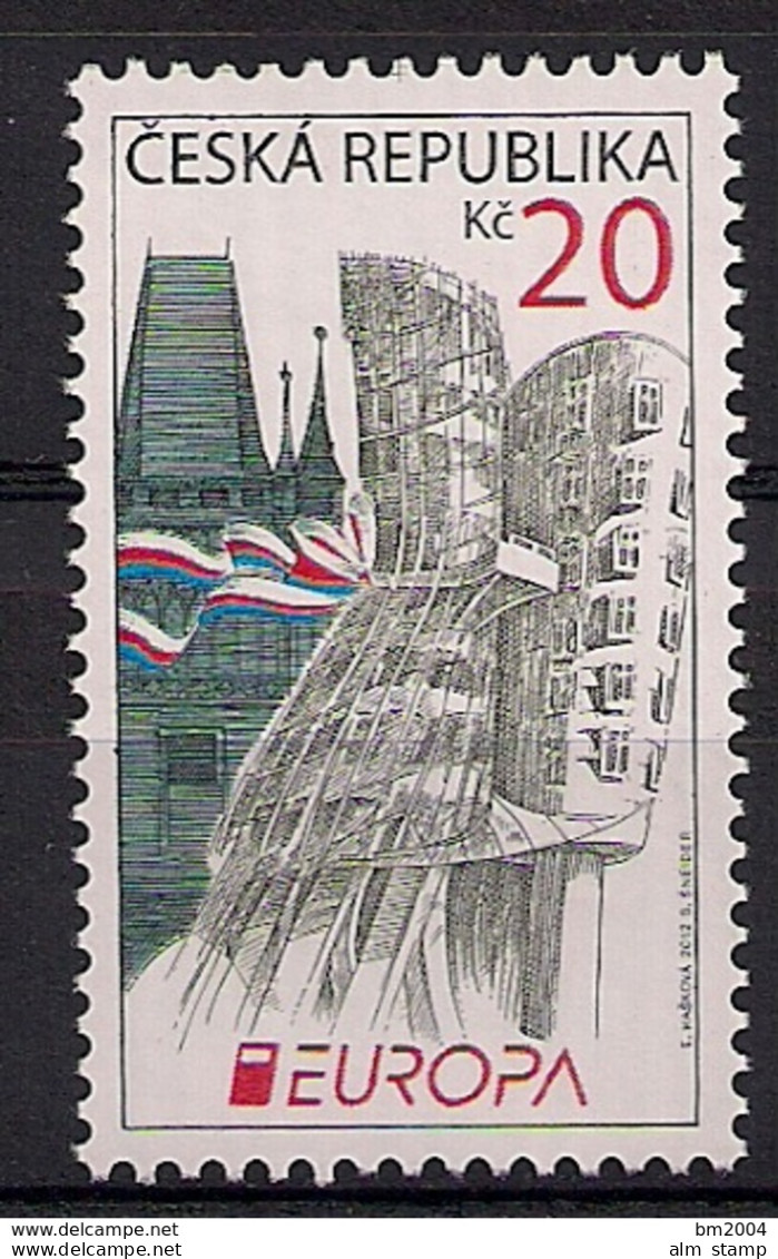 2012 'Tschechische Republik  Cesdá  Mi.718**MNH  Europa: Besuche - 2012