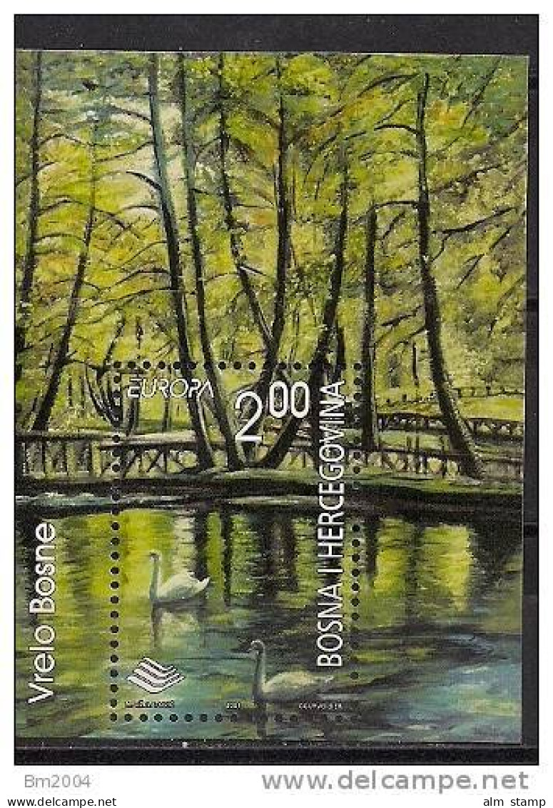 2001 Bosnien-Herzegowina  Bosna I Hercegovina Mi. Bl. 12 **MNH - 2001