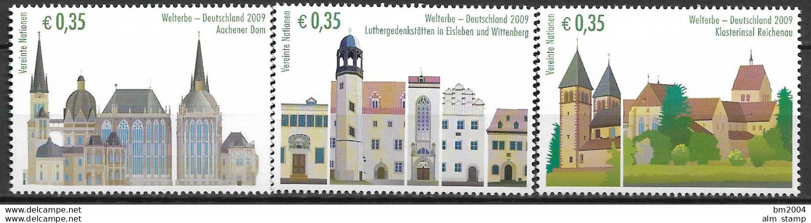 2009 UNO Wien Mi. 599-604**MNH UNESCO  Deutschland - Ungebraucht