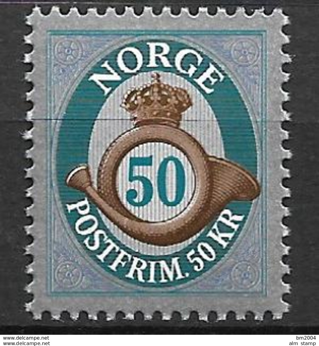 2011 Norwegen Norge Mi.1769**MNH    Freimarke: Posthorn - Ungebraucht