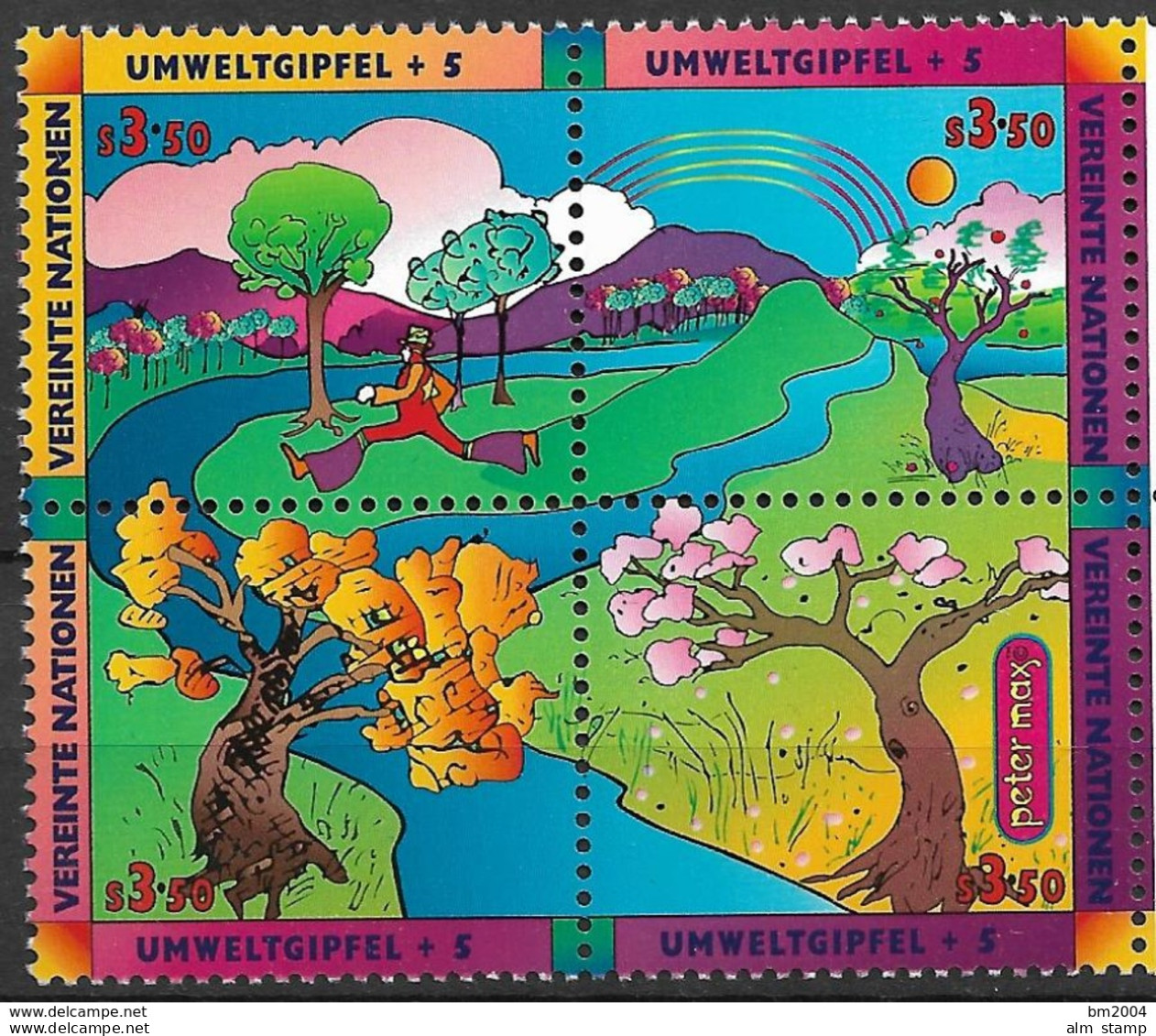 1997 UNO  Wien   Mi.226-9 **MNH  5. Jahrestag Der Konferenz Der Vereinten Nationen über Umwelt Und Entwicklung - Used Stamps