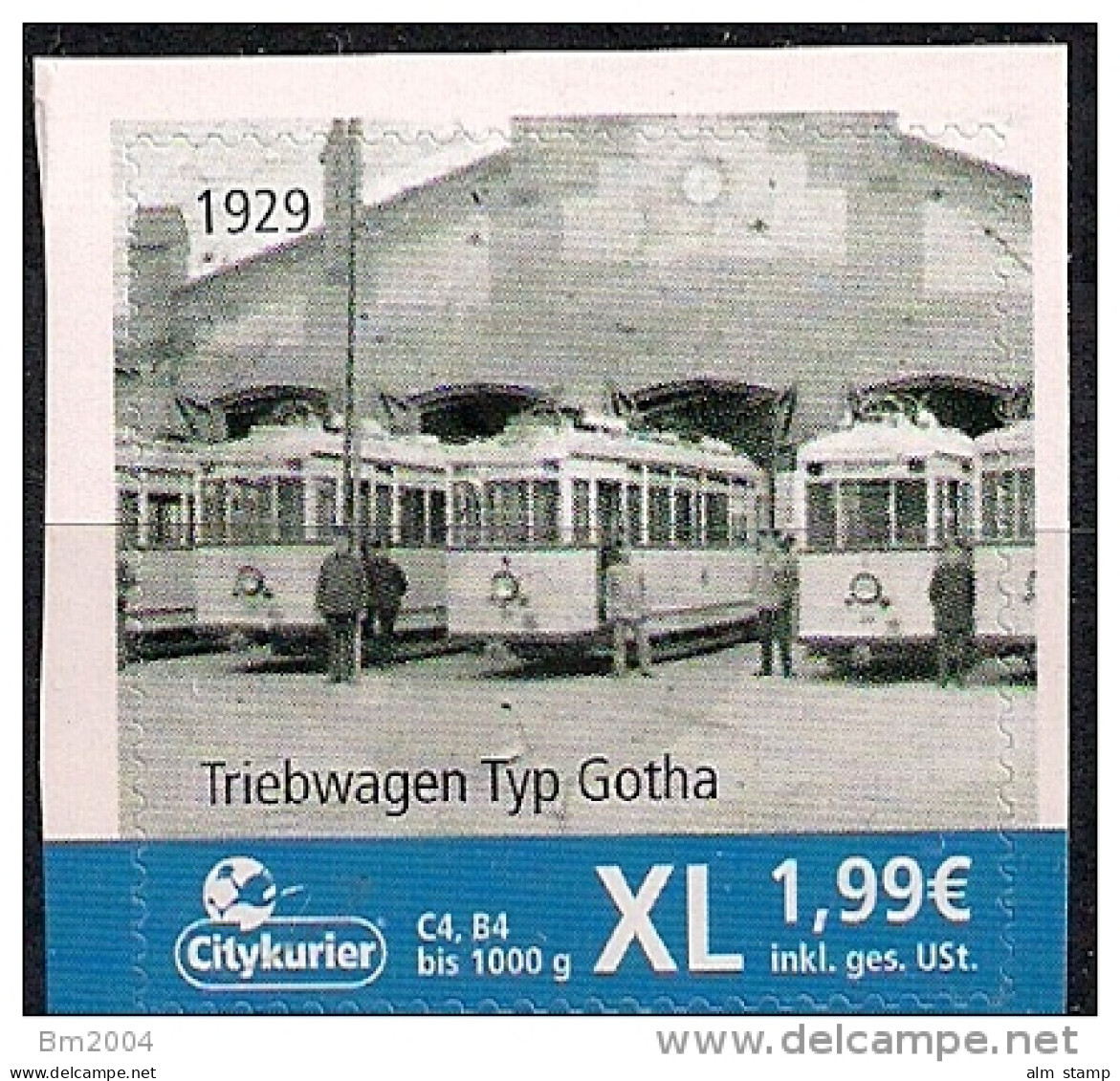Allem. Fed.  Citypost Sachsen  Triebwagen Typ Gothar 1929 **MNH - Tranvie