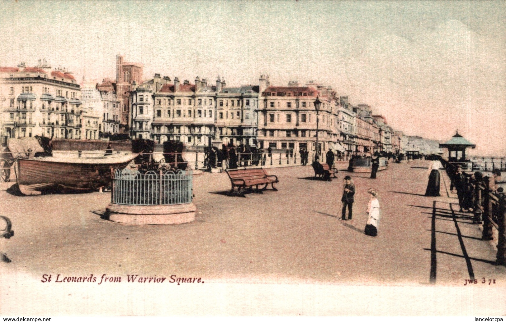 ST LEONARDS FROM WARRIOR SQUARE - Hastings