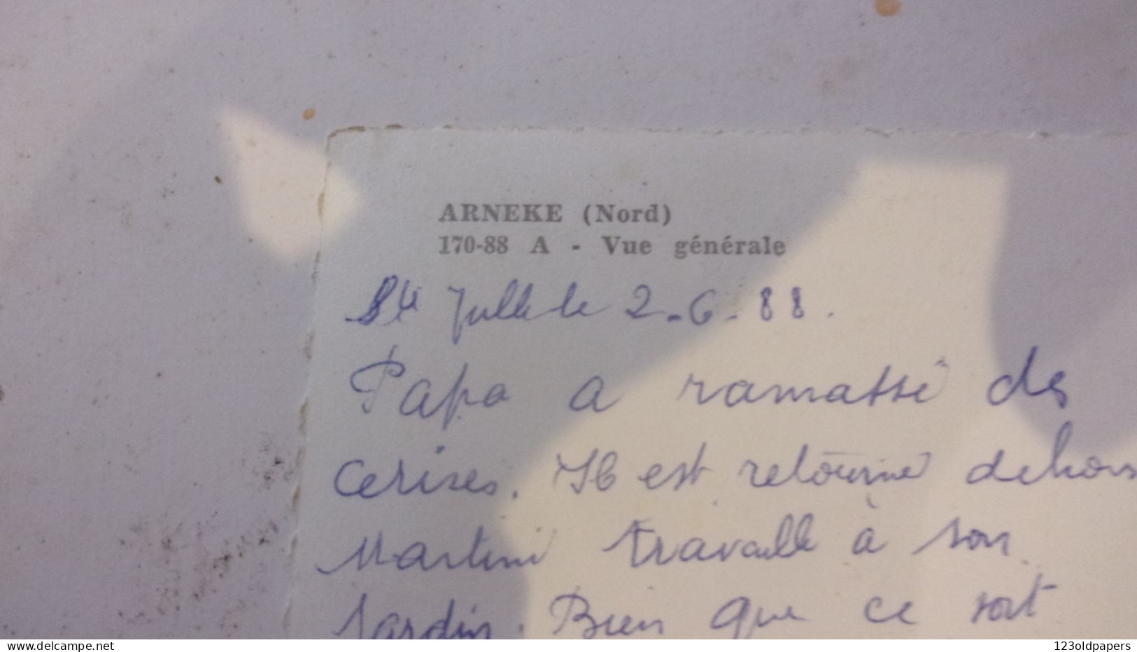 59 ARNEKE VUE GENERALE  AVION - Autres & Non Classés