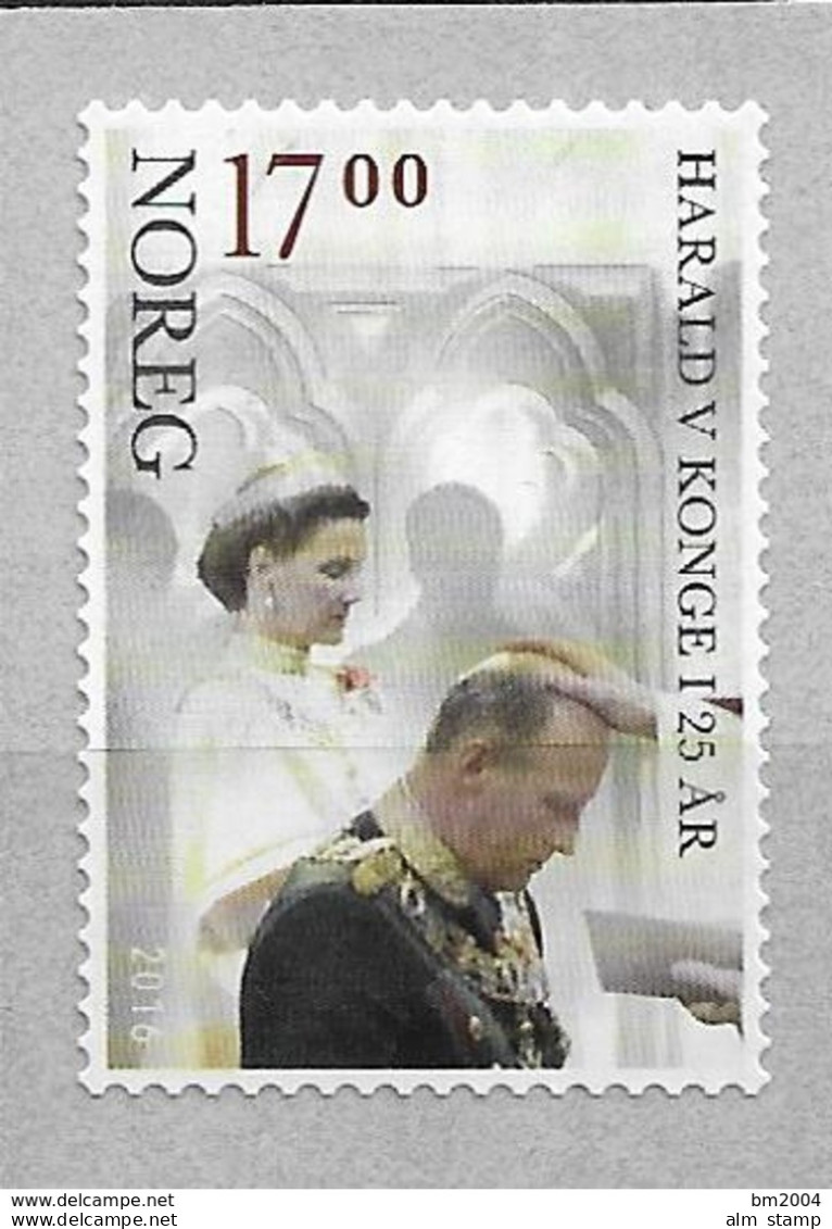 2016 Norwegen Mi. 1903 **MNH   25. Jahrestag Der Krönung Von König Harald V. - Ongebruikt