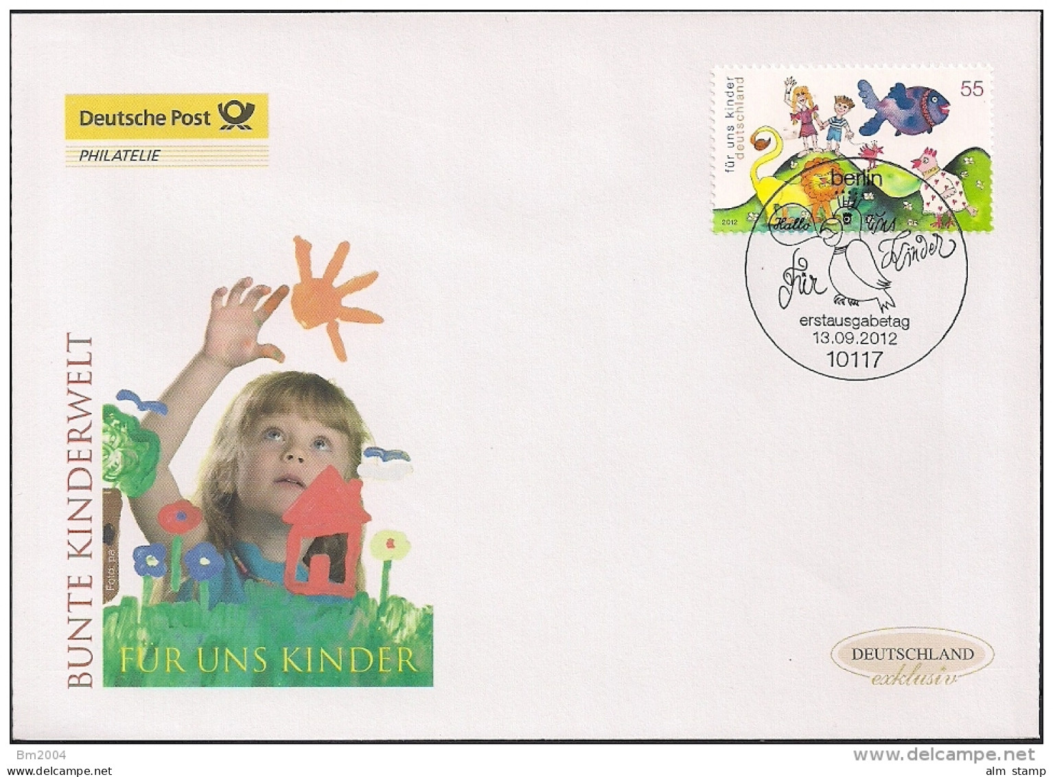 2012  Deutschland Allem. Fed. Mi. 2952 FDC  Für Uns Kinder - 2011-…