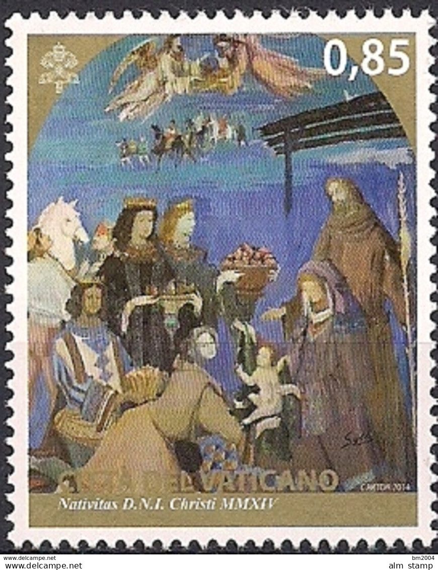 2014 Vatikan Mi. 1826 + Argentinien Mi. 3597 **MNH  Weihnachten. - Joint Issues