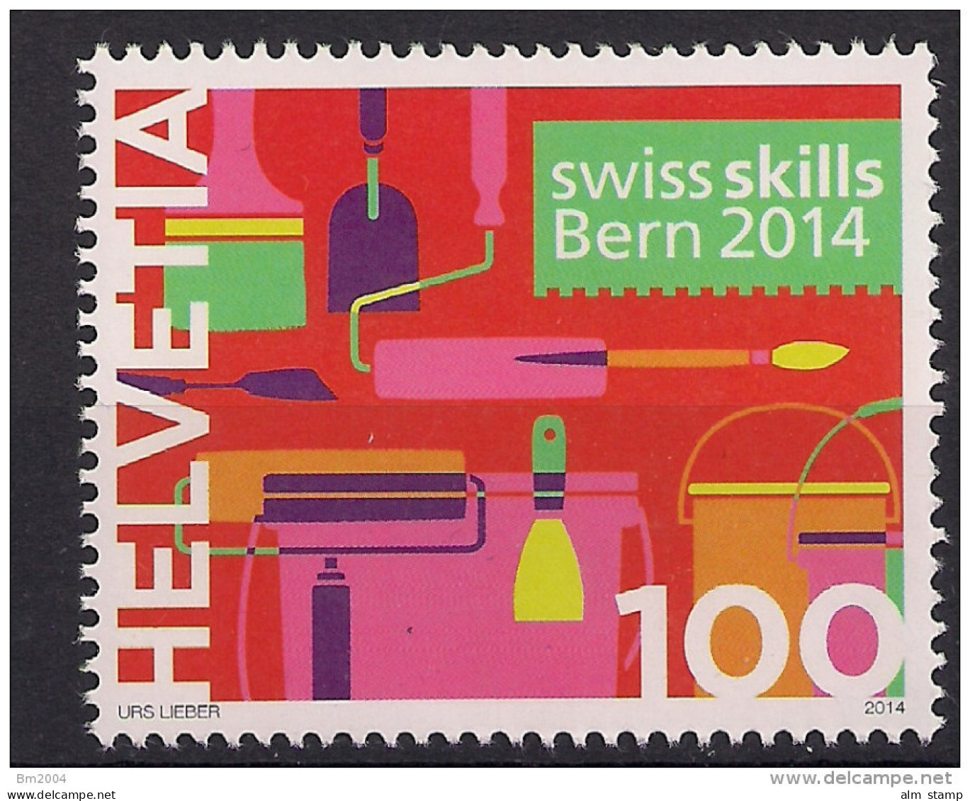 2014 Schweiz Mi. 2356 **MNH   „SwissSkills" - Unused Stamps