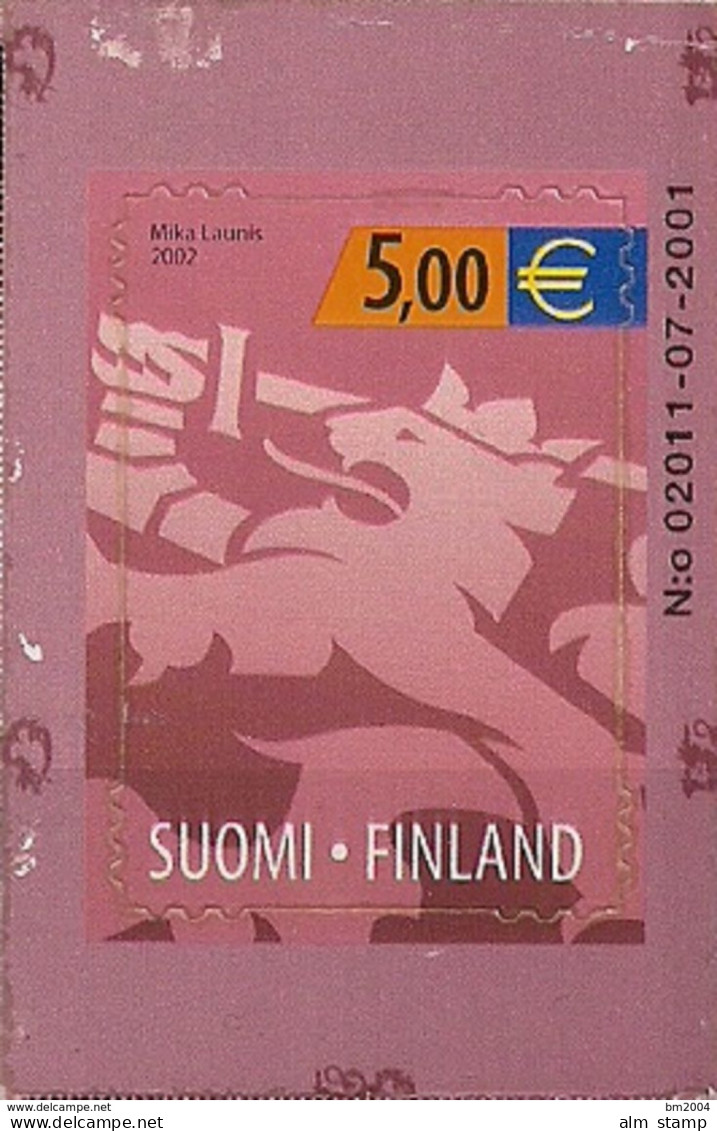 2002 Finnland Mi. 1608 **MNH   5 EUR   Freimarken: Nationalwappe - Neufs