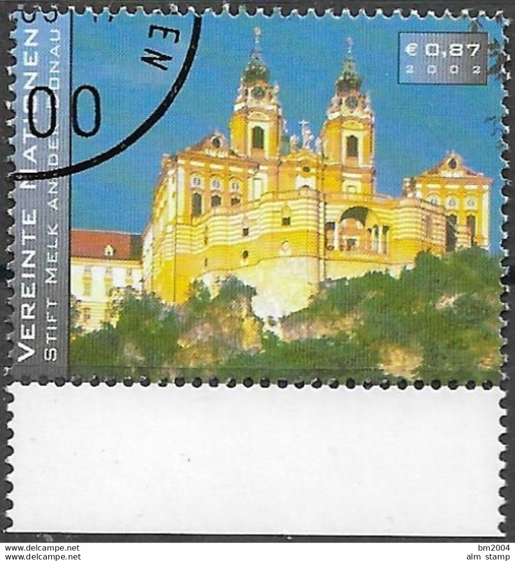 2002 UNO Wien Mi. 355 Used  Stift Melk - Used Stamps