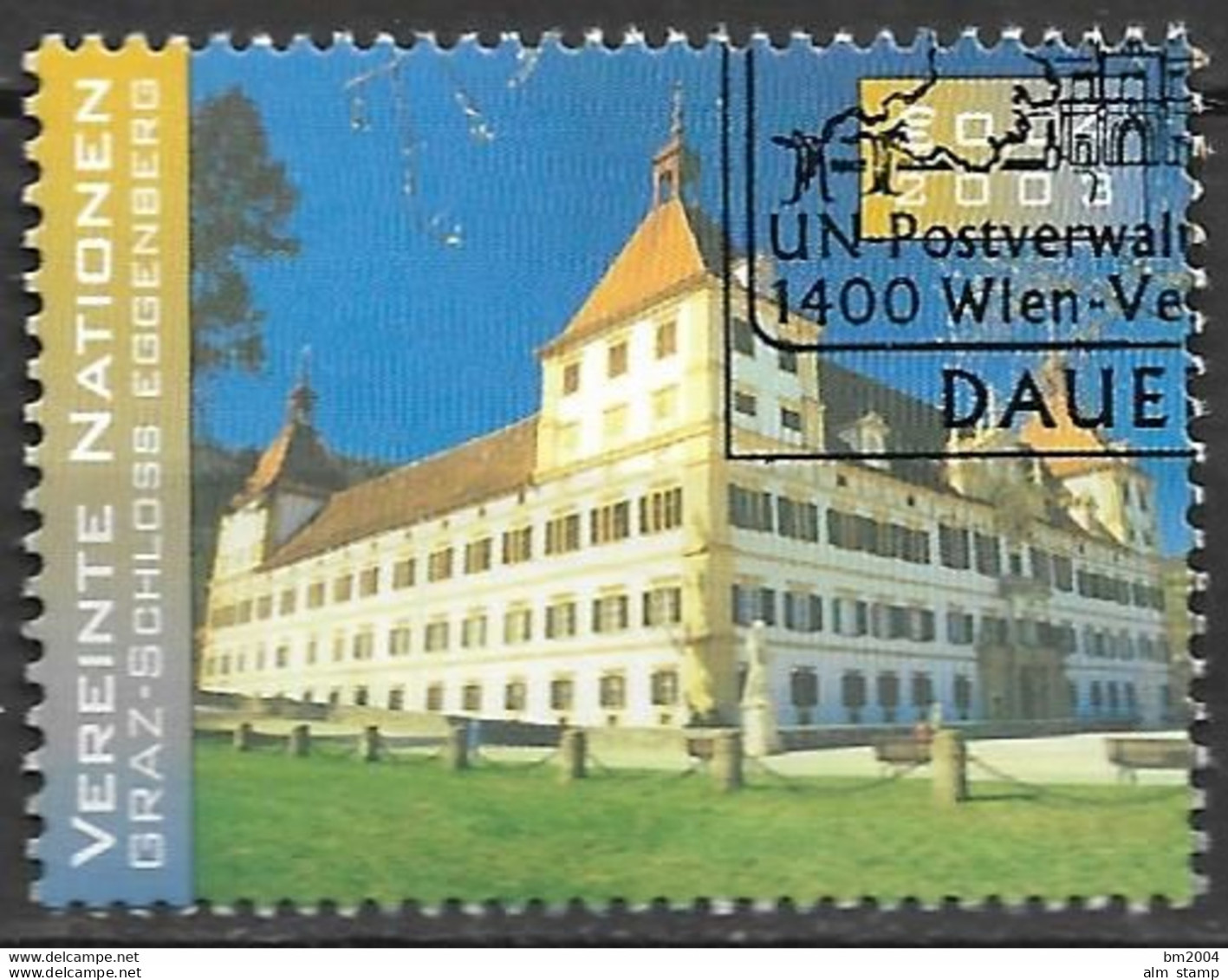 2003 UNO Wien Mi. 387-8 + 396 Used     UNESCO-Welterbe In Österreich - Gebraucht