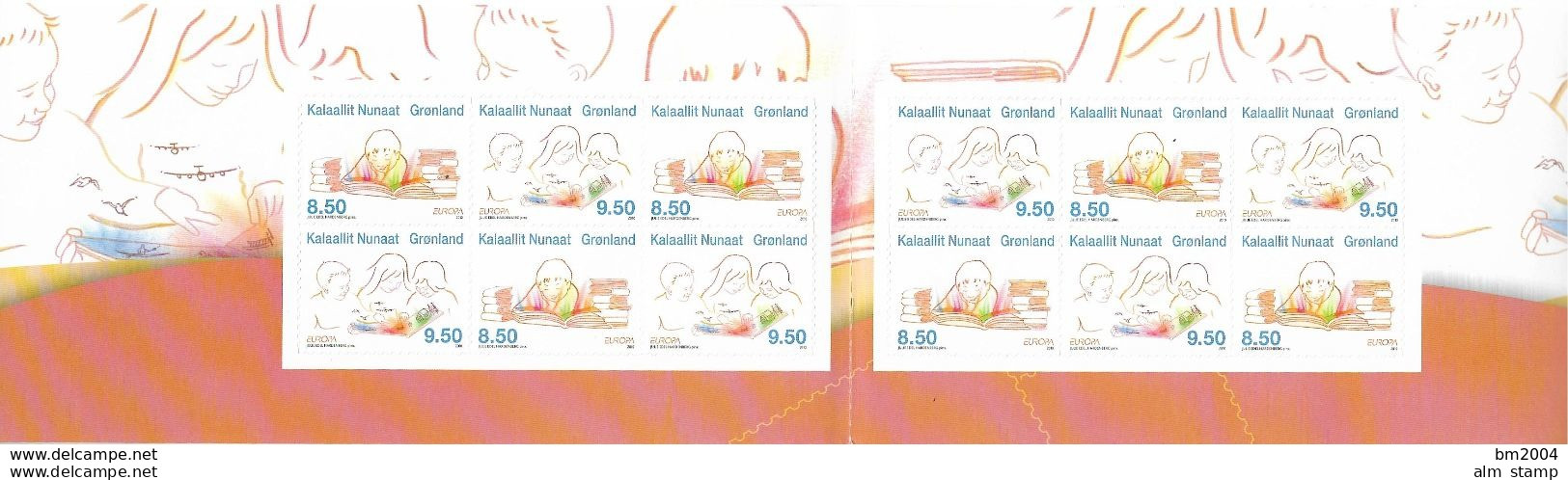 2010 Grönland  Mi. 556-7 **MNH  Booklet  Europa: - 2010