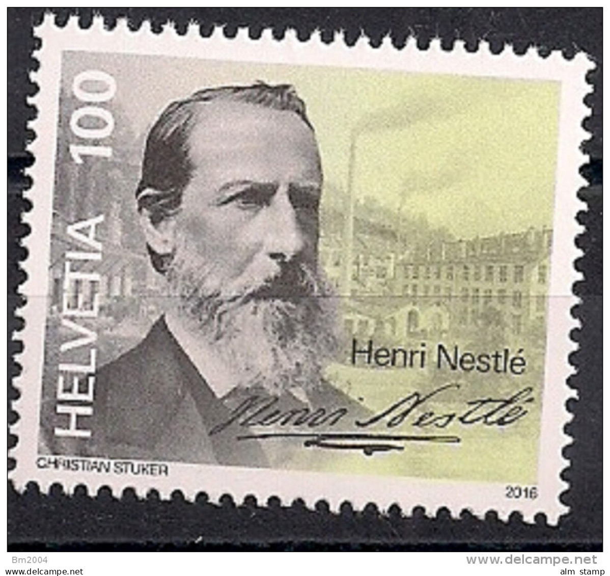 2016 Schweiz Mi. 2434 **MNH  150 Jahre Firma Nestlé. - Unused Stamps