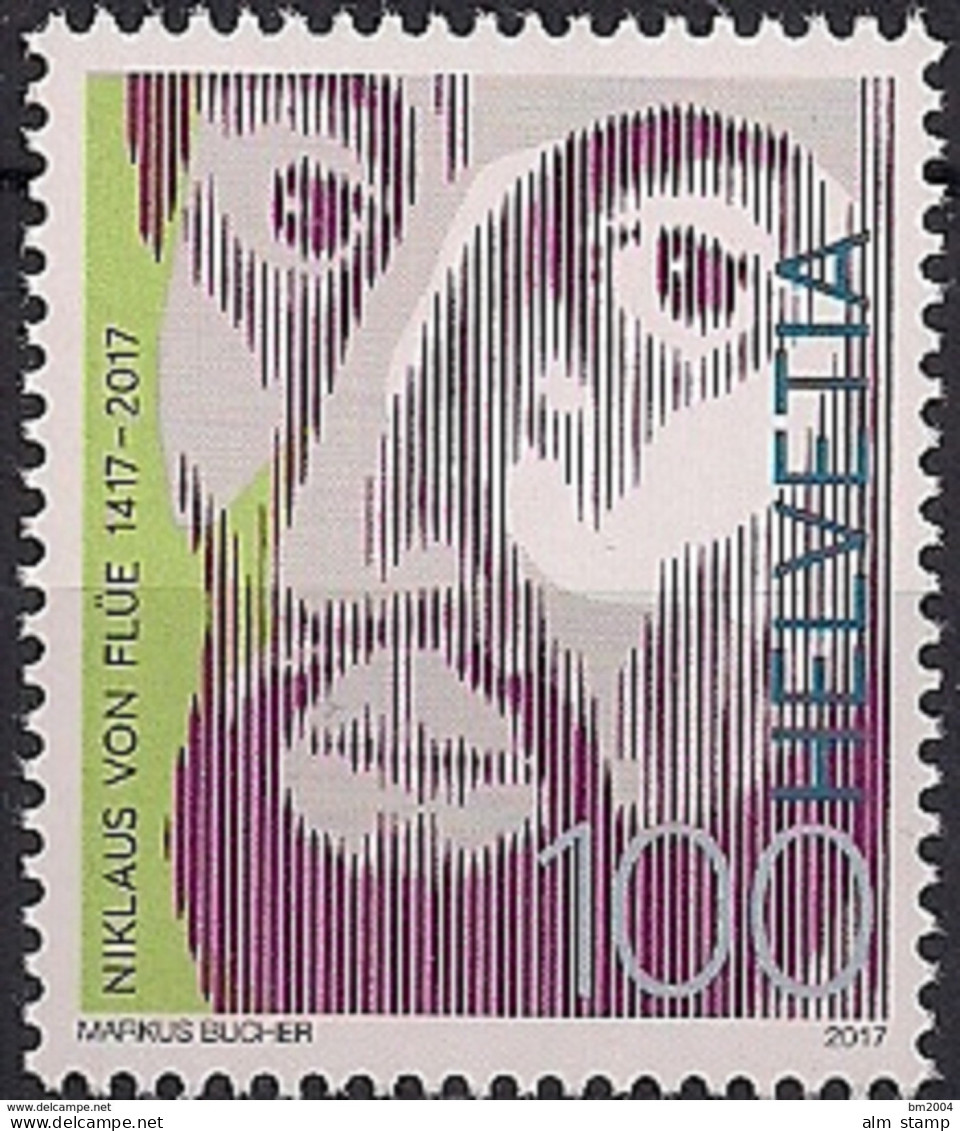 2017 Schweiz Mi. 2485**MNH  600. Geburtstag Von Niklaus Von Flüe. - Unused Stamps