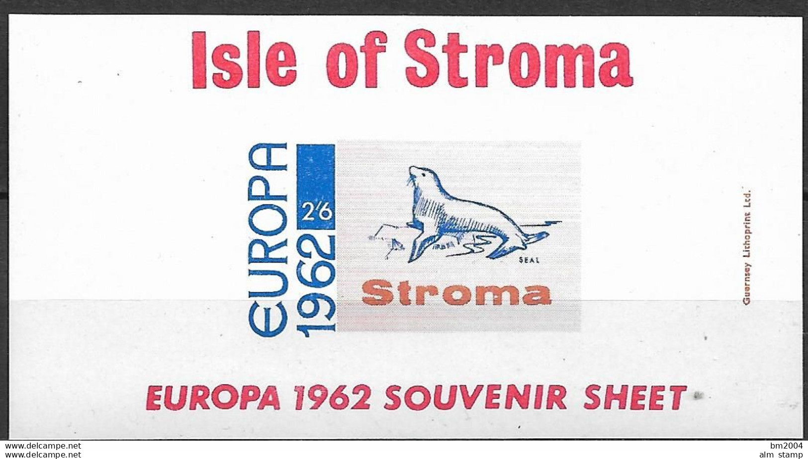 1962 Isle Of Stroma  **MNH Europa - 1962