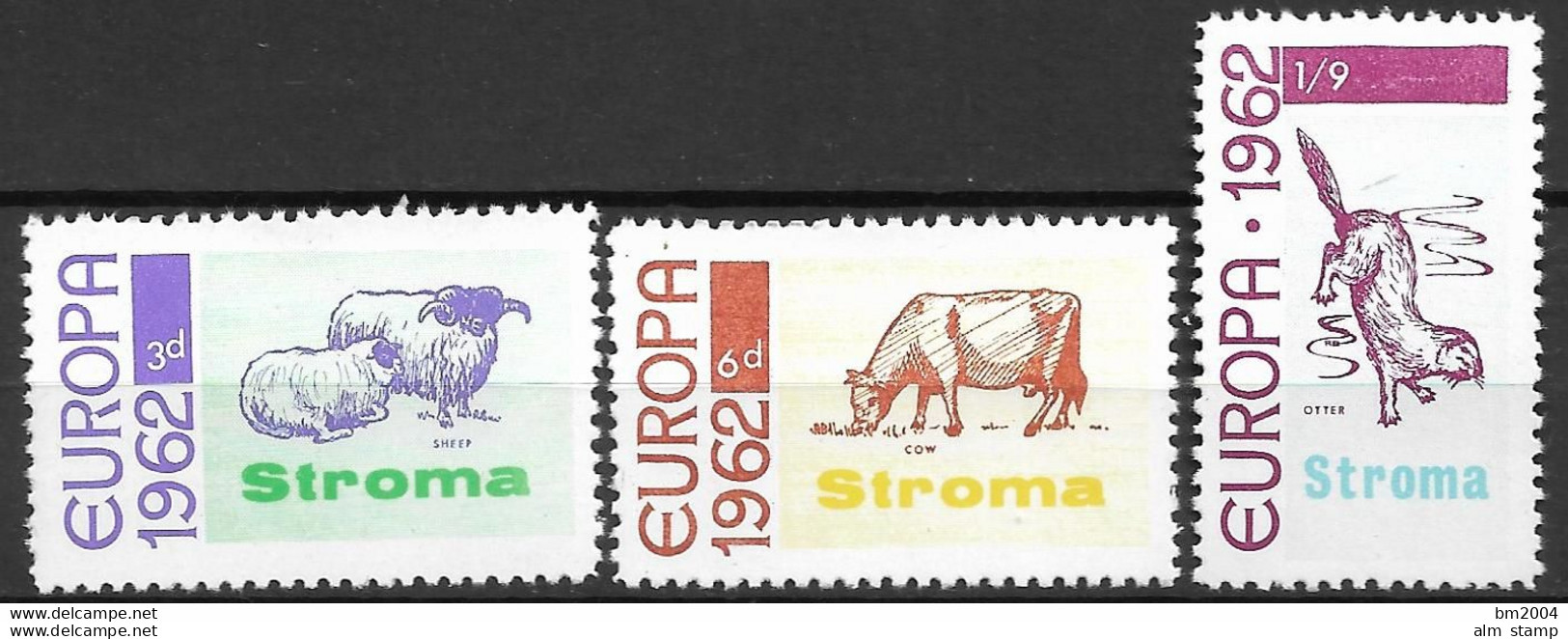 1962 Stroma  **MNH Europa - 1962