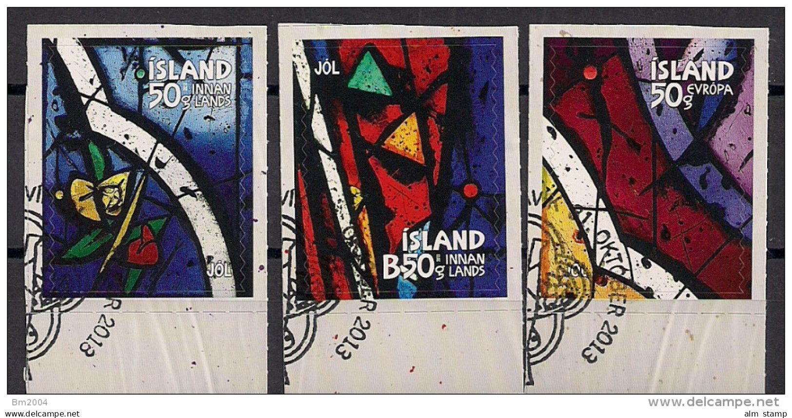 2013 Iceland  Island Mi. 1411-3 Used  NOEL Weihnachten - Used Stamps