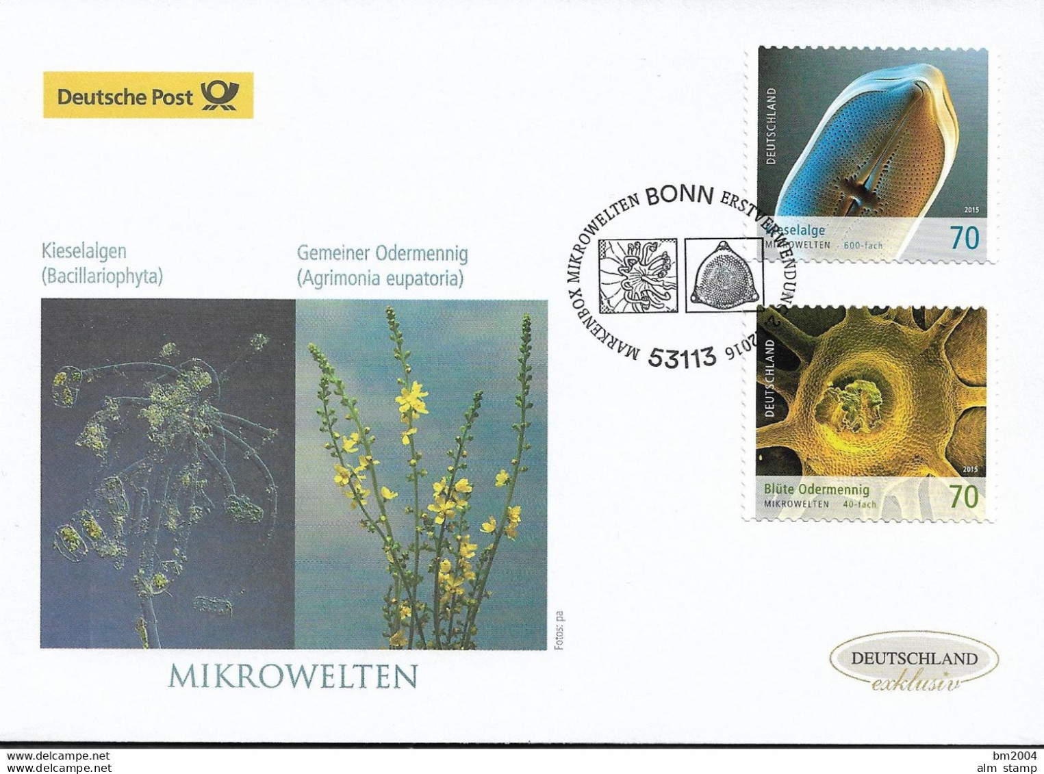 2016 Germany  Deutschland  Mi. 3205-6 FDC   Mikrowelten - 2011-…