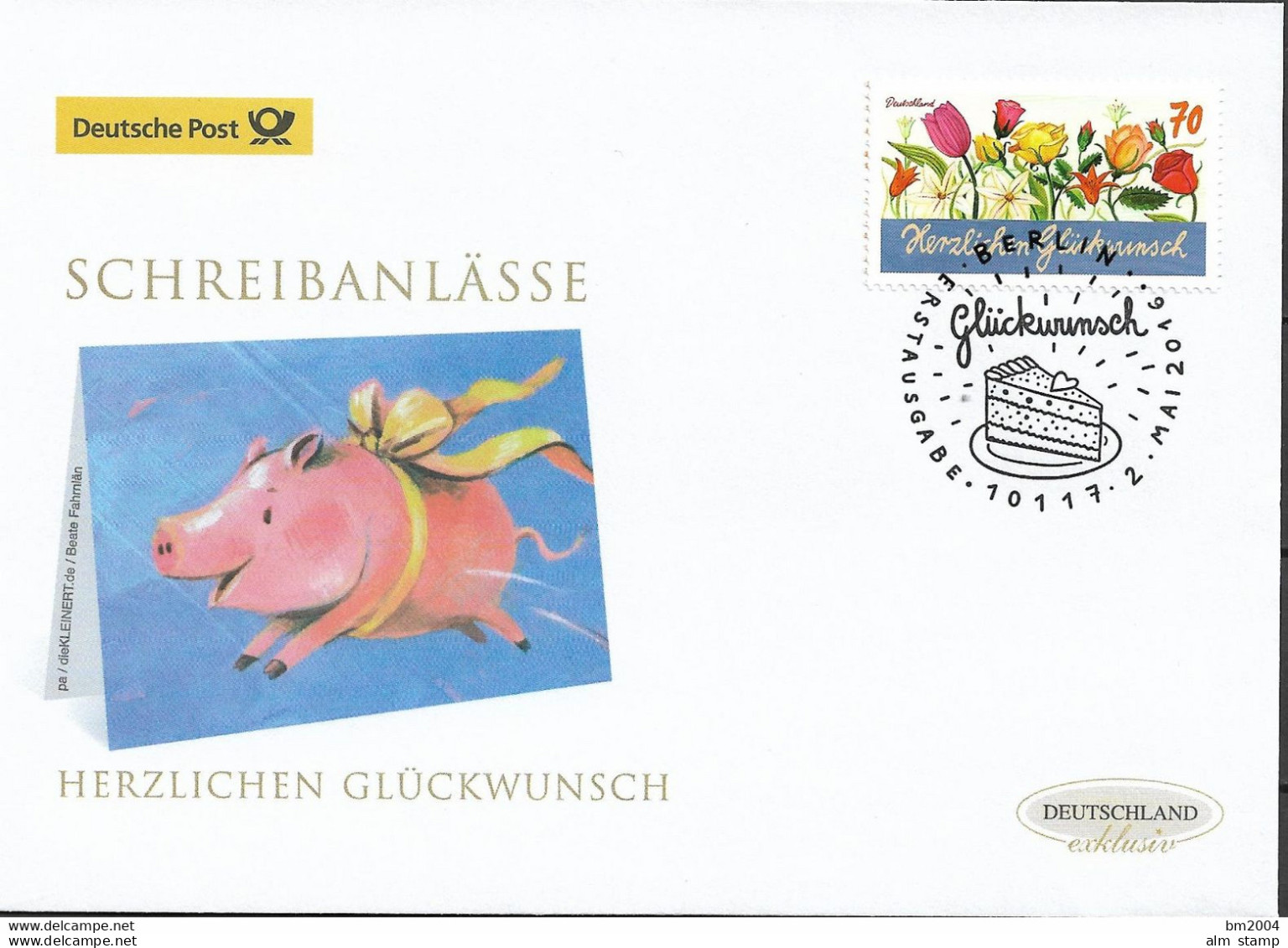 2016 Germany  Deutschland  Mi. 3232-4 FDC   Grußmarken: Schreibanlässe - 2011-…