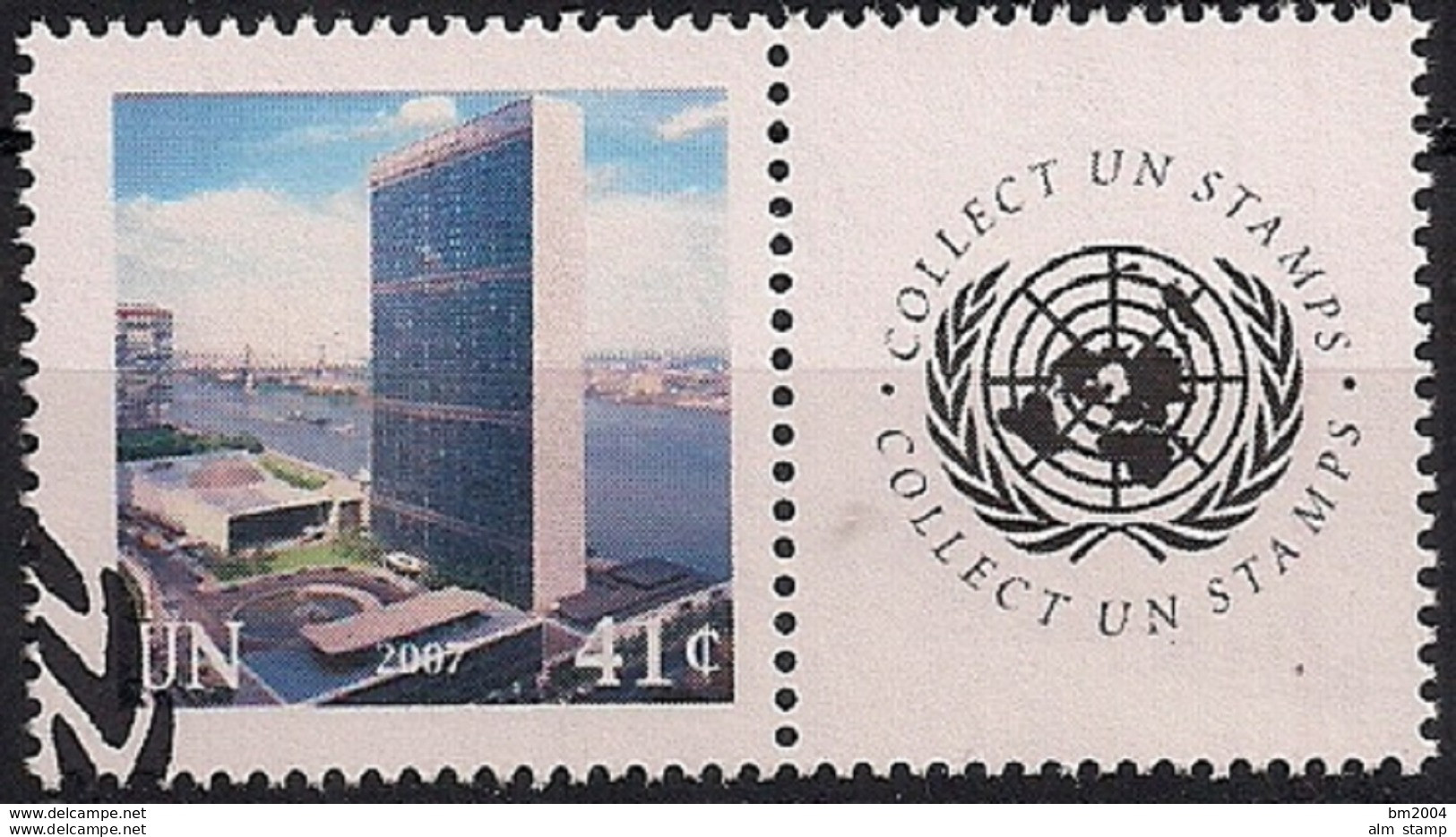 2007 UNO NY  Mi. 1061 Used   Grußmarke - Used Stamps