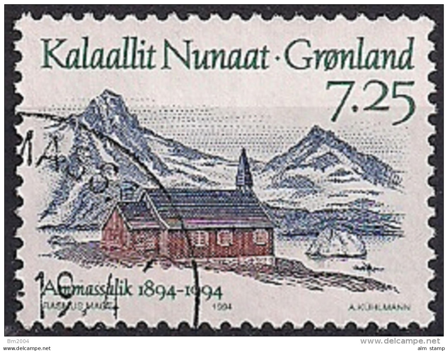 1994 Grönland Mi. 245 Used   100 Jahre Ammassalik. - Gebraucht