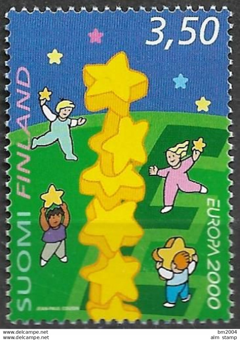 2000 Finland Suomi  Mi. 1532 **MNH   EUROPA : Sternenkinder - 2000