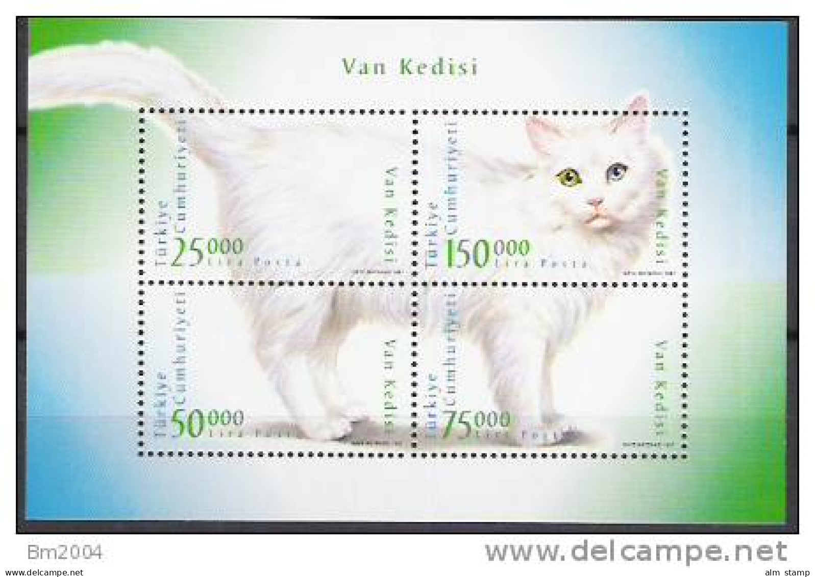 1997 Türkei   Mi. 33** MNH  Van-Katze - Unused Stamps