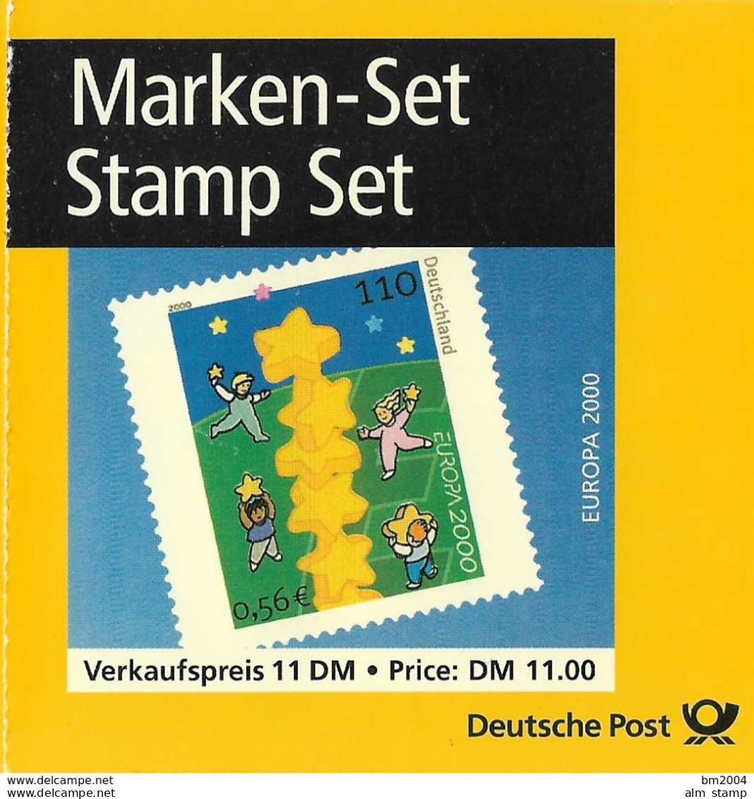2000  Deutschland , Germany  Mi. MH 41 ** MNH  Europa  : Kinder Bauen Sternenturm - 2000