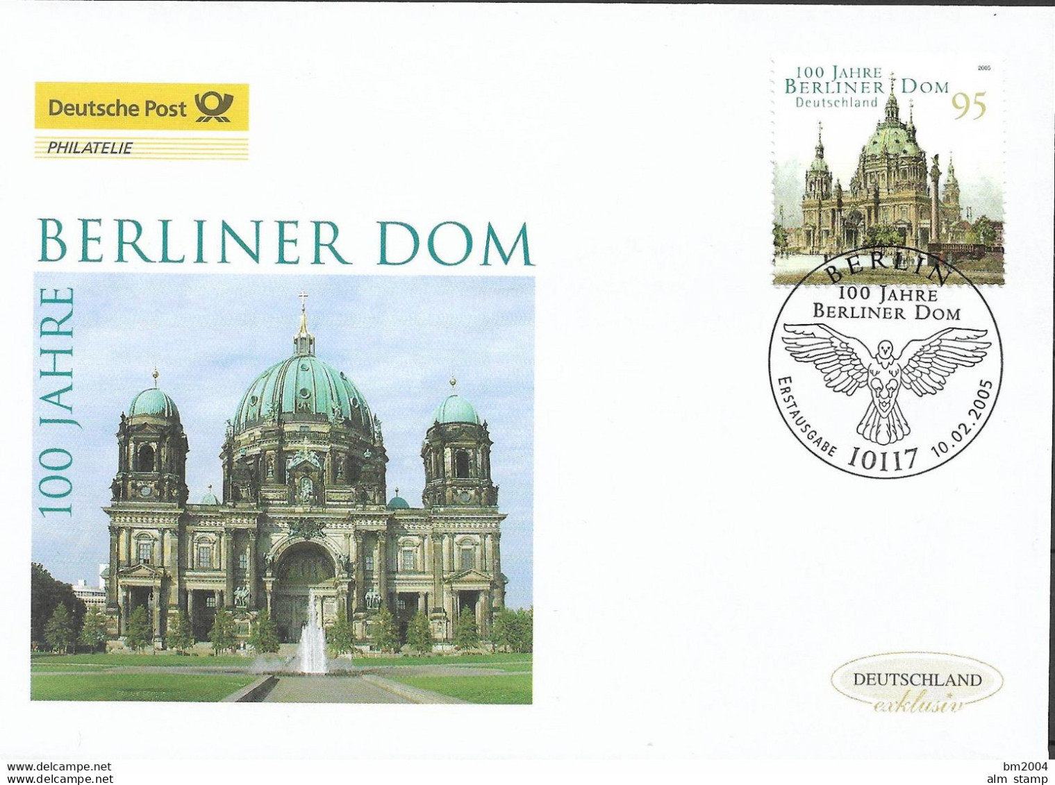 2005 Deutschland Germany Mi. 2445 FDC 100 Jahre Berliner Dom - 2001-2010