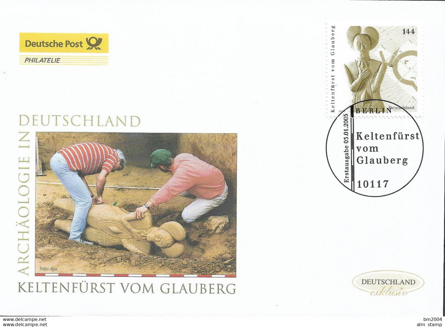 2005 Deutschland Germany Mi. 2436 FDC   Keltenfürst Vom Glauberg (Steinfigur, 5. Jh. V. Chr.) - 2001-2010