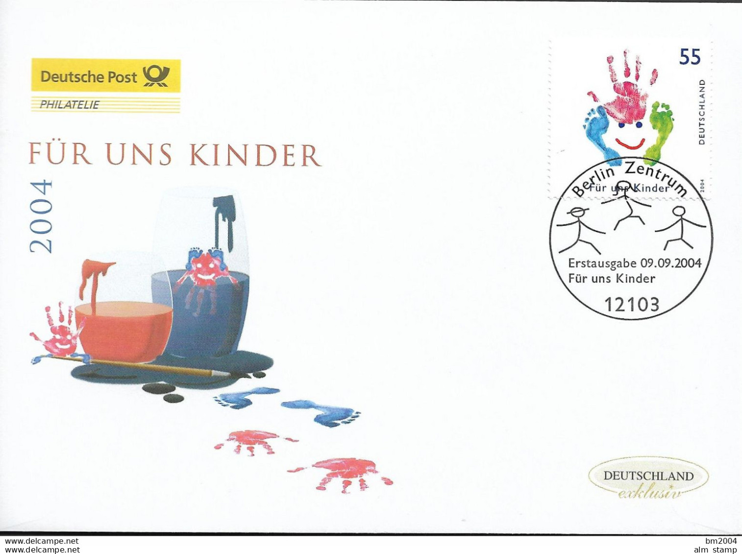 2004 Deutschland Germany Mi. 2418 FDC  Für Uns Kinder. - 2001-2010