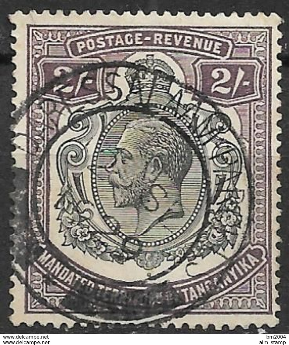 1927 Tanganyika    Mi  93 Used König Georg - Tanganyika (...-1932)